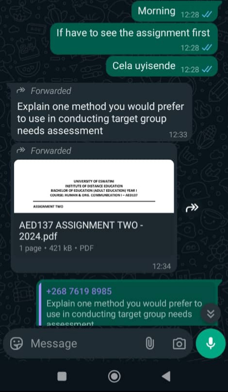 Client testimonial