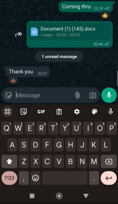 Client testimonial